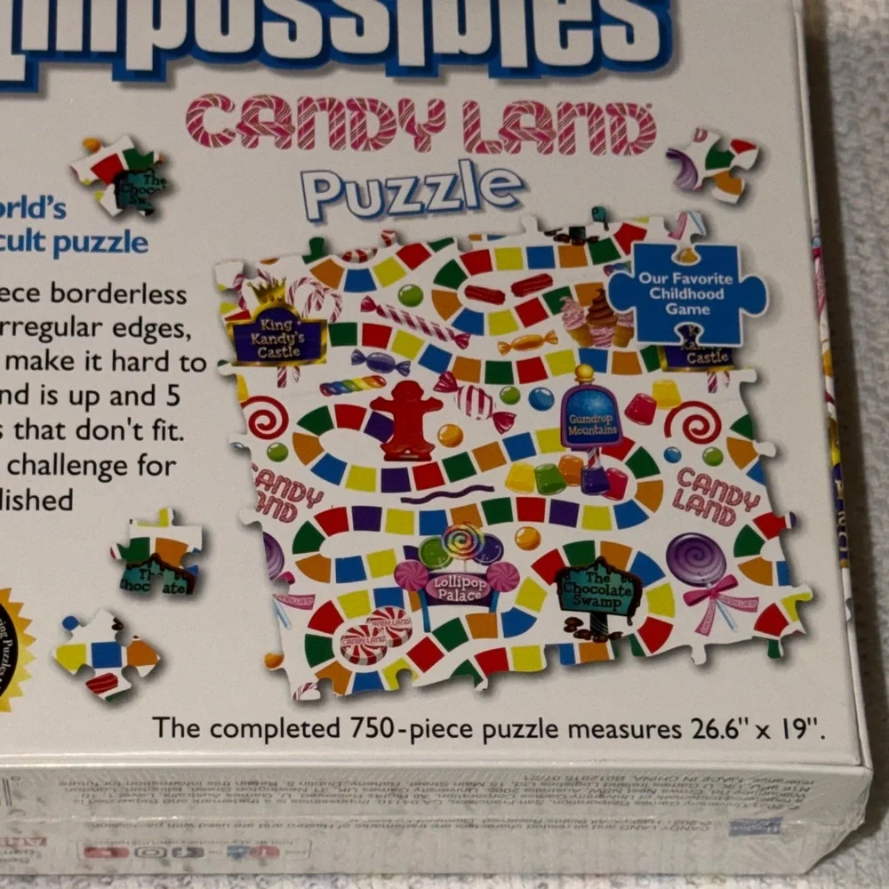Candy Land Puzzle - 750 Pieces
